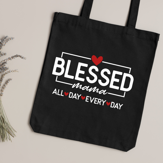 Blessed Mama Tote Bag