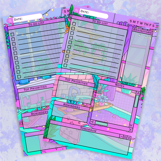 Bubble Bliss Daily Planner