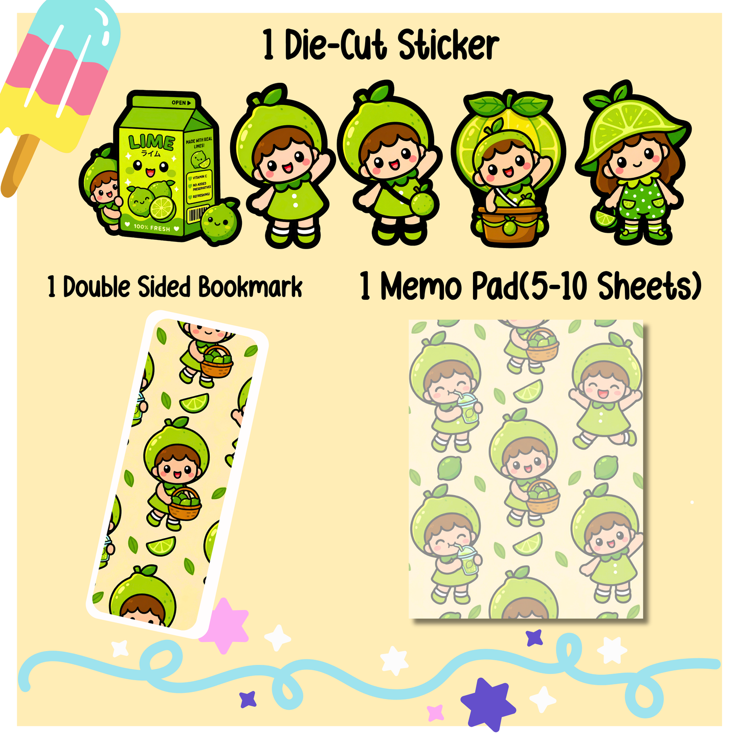 Lime Small Grab Bag