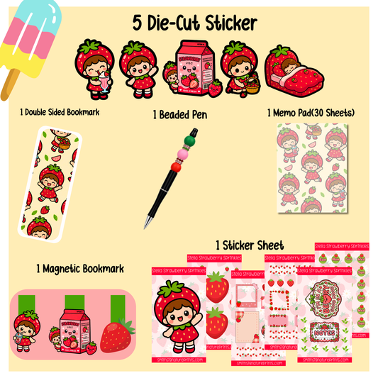 Strawberry Large Grab Bag