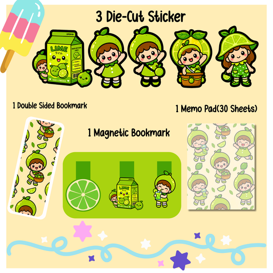 Lime Medium Grab Bag