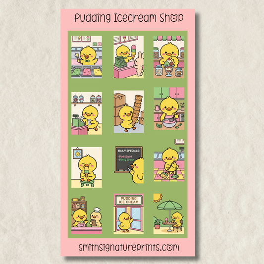 Pudding Ice-Cream Shop #3