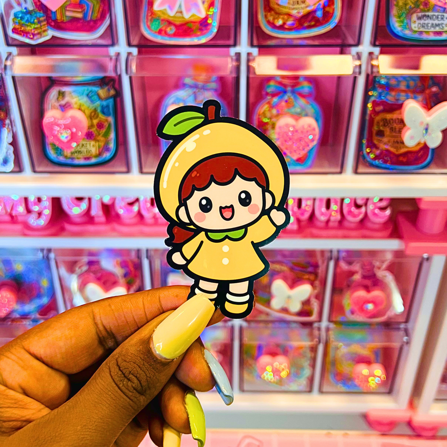 Lemon Die Cut Stickers