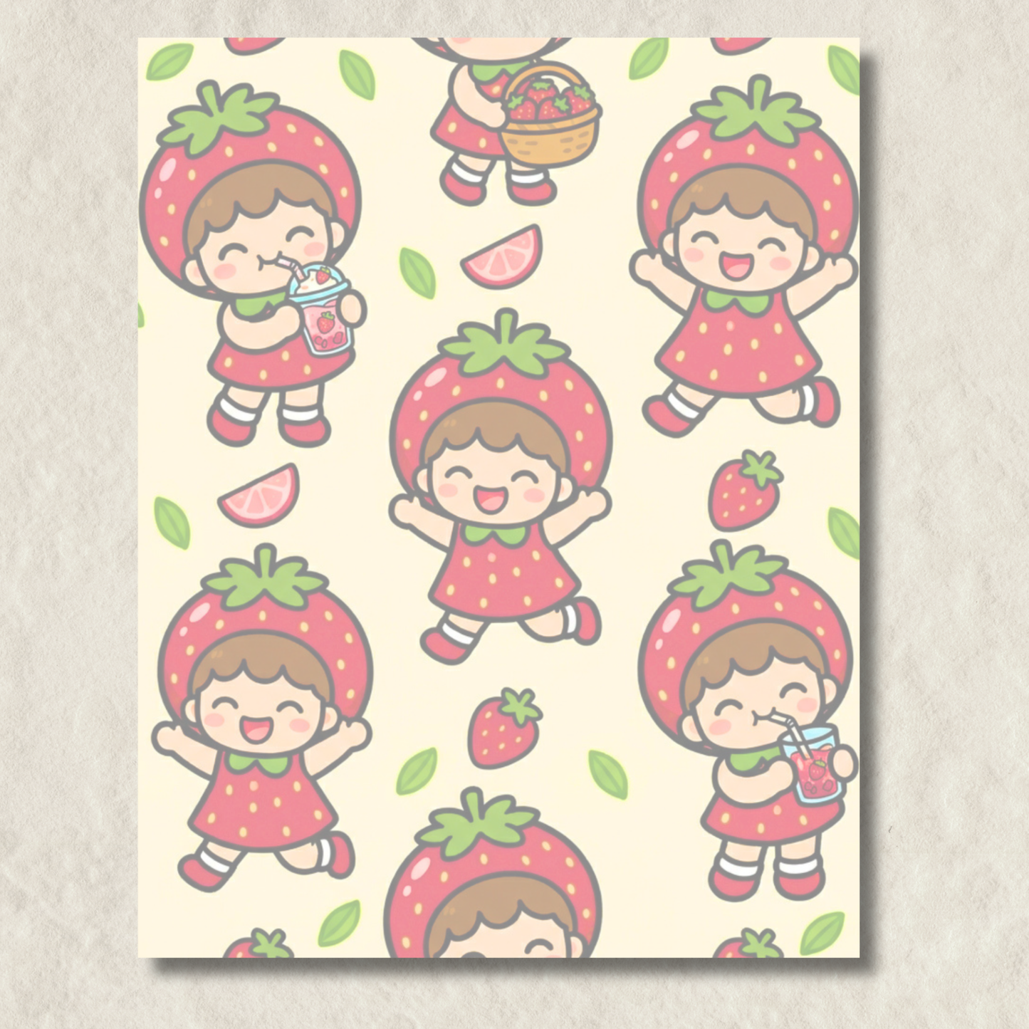 Stella Strawberry Sprinkles Notepad