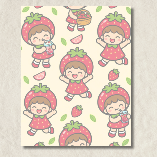 Stella Strawberry Sprinkles Notepad