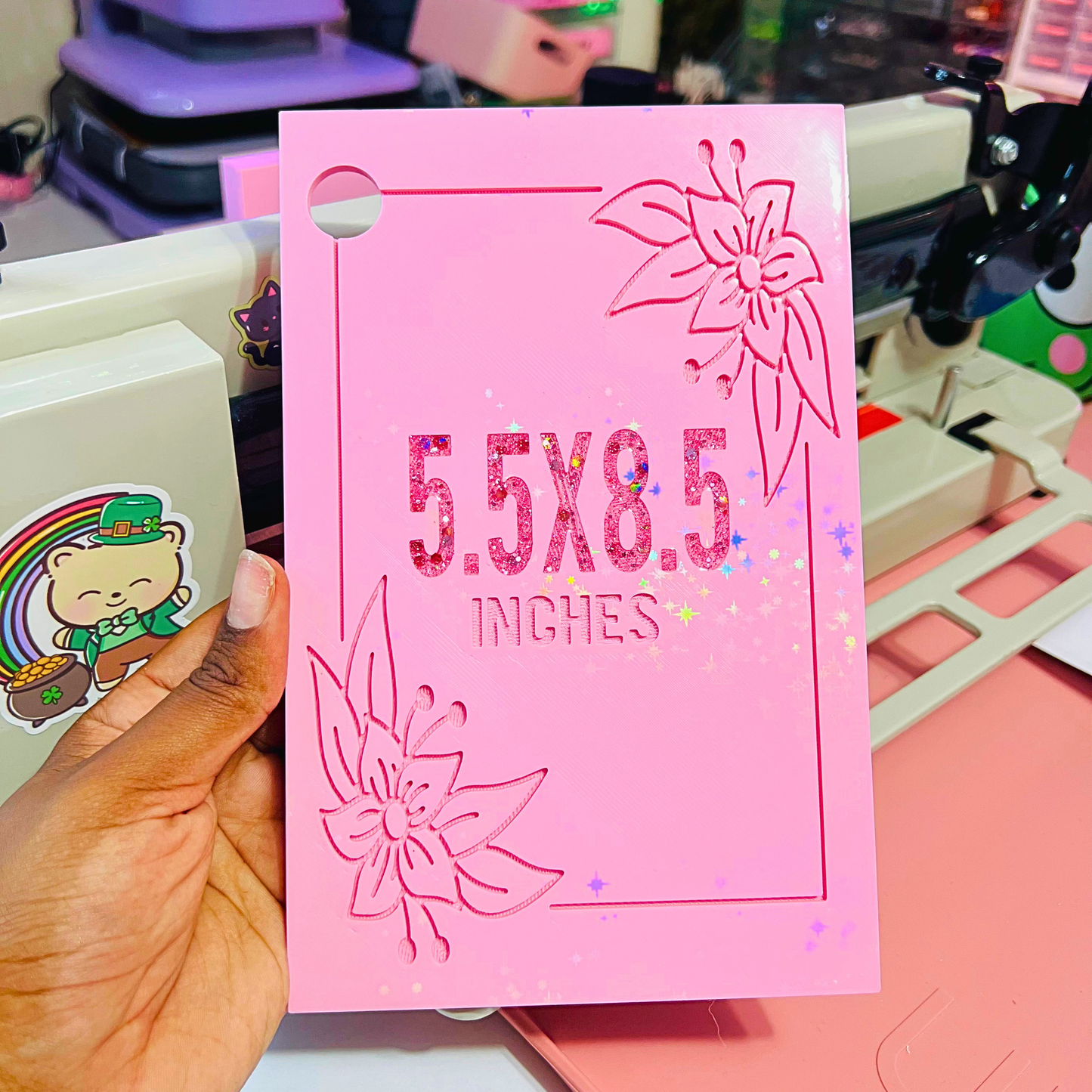 Guillotine/Paper Trimmer Cutting Alignment Guides- Notepads