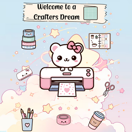 Ultimate Craft Binder – Free Canva Subscription- Editable Organizer (Digital Download)