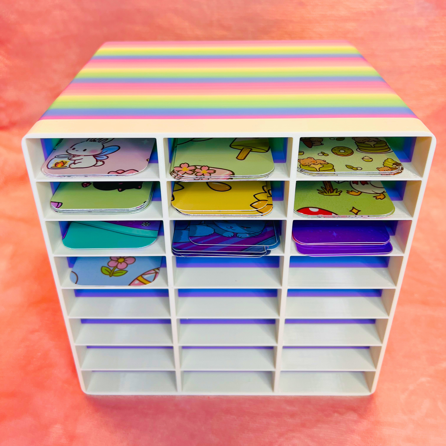 24 slot Bookmark Organizer/Holder STL FILE