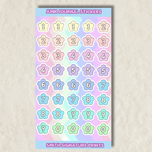 Junk Journal Sticker Sheet #8
