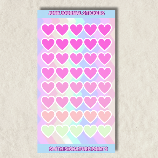 Junk Journal Sticker Sheet #18