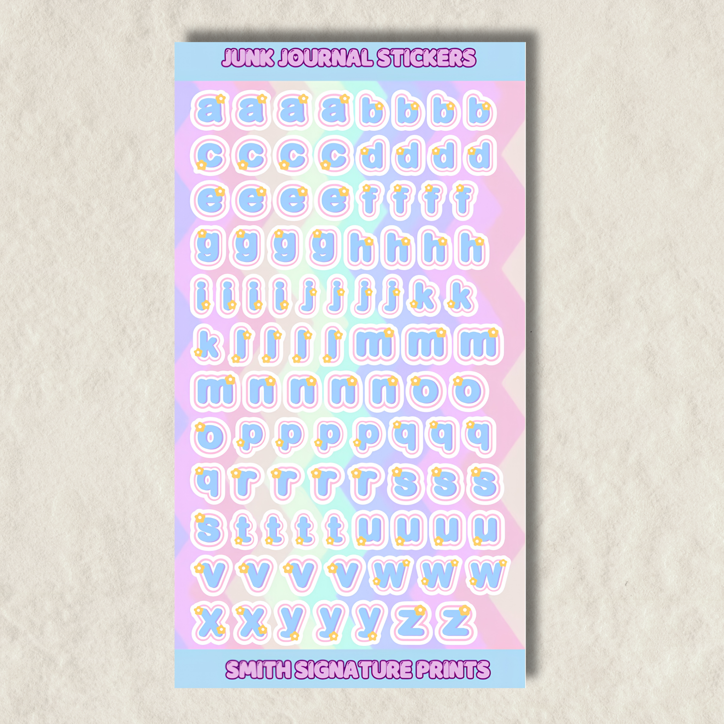 Junk Journal Sticker Sheet #20