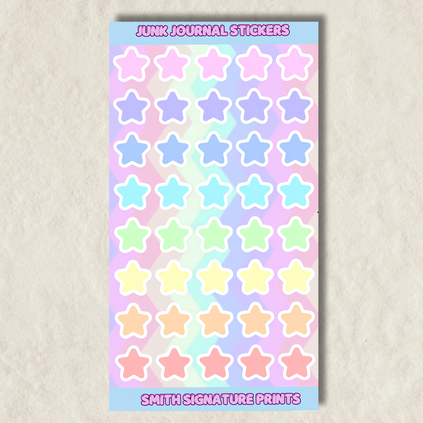 Junk Journal Sticker Sheet #10