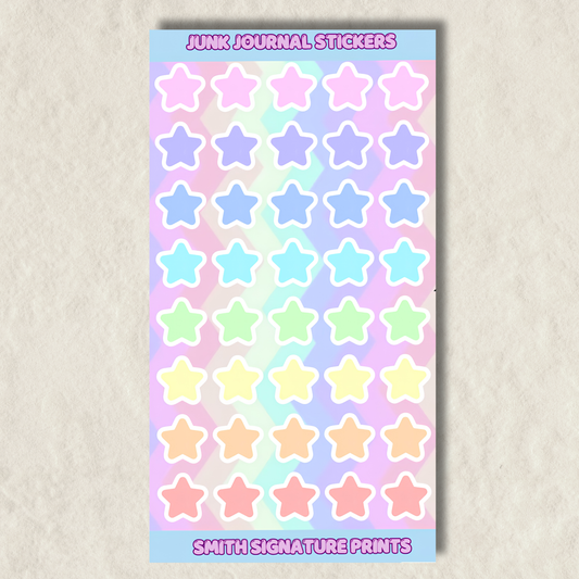 Junk Journal Sticker Sheet #10