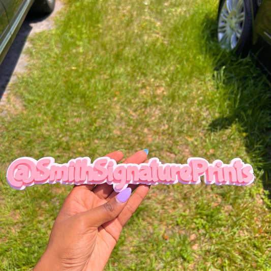 Name Plate #4