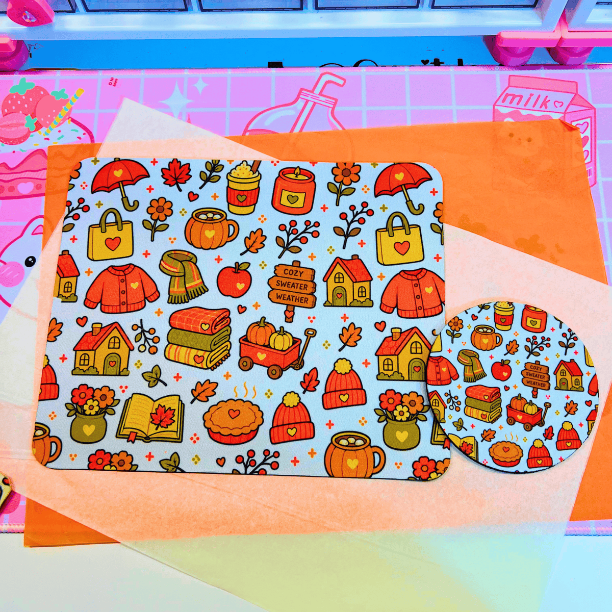 Fall Stationery Kawaii Box