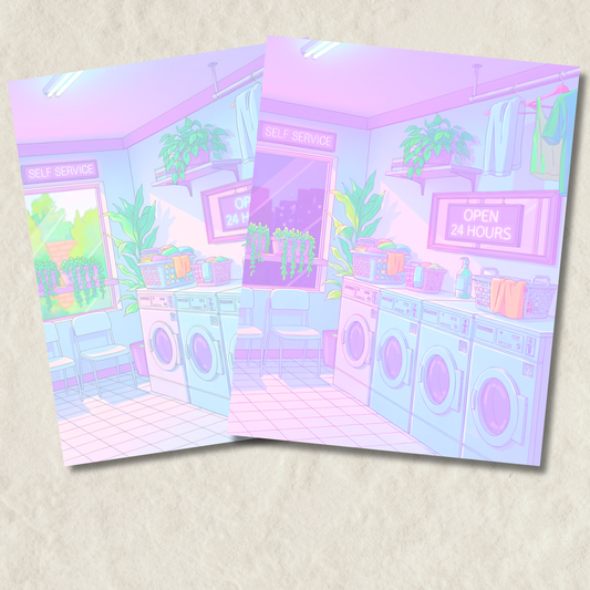 Spin Cycle Notepad-Day Theme