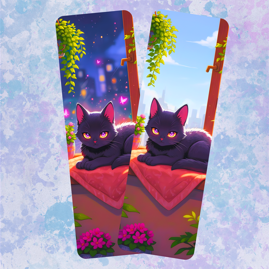 Purple Peaceful Bookmark