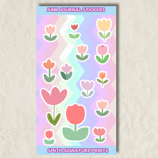 Junk Journal Sticker Sheet #24