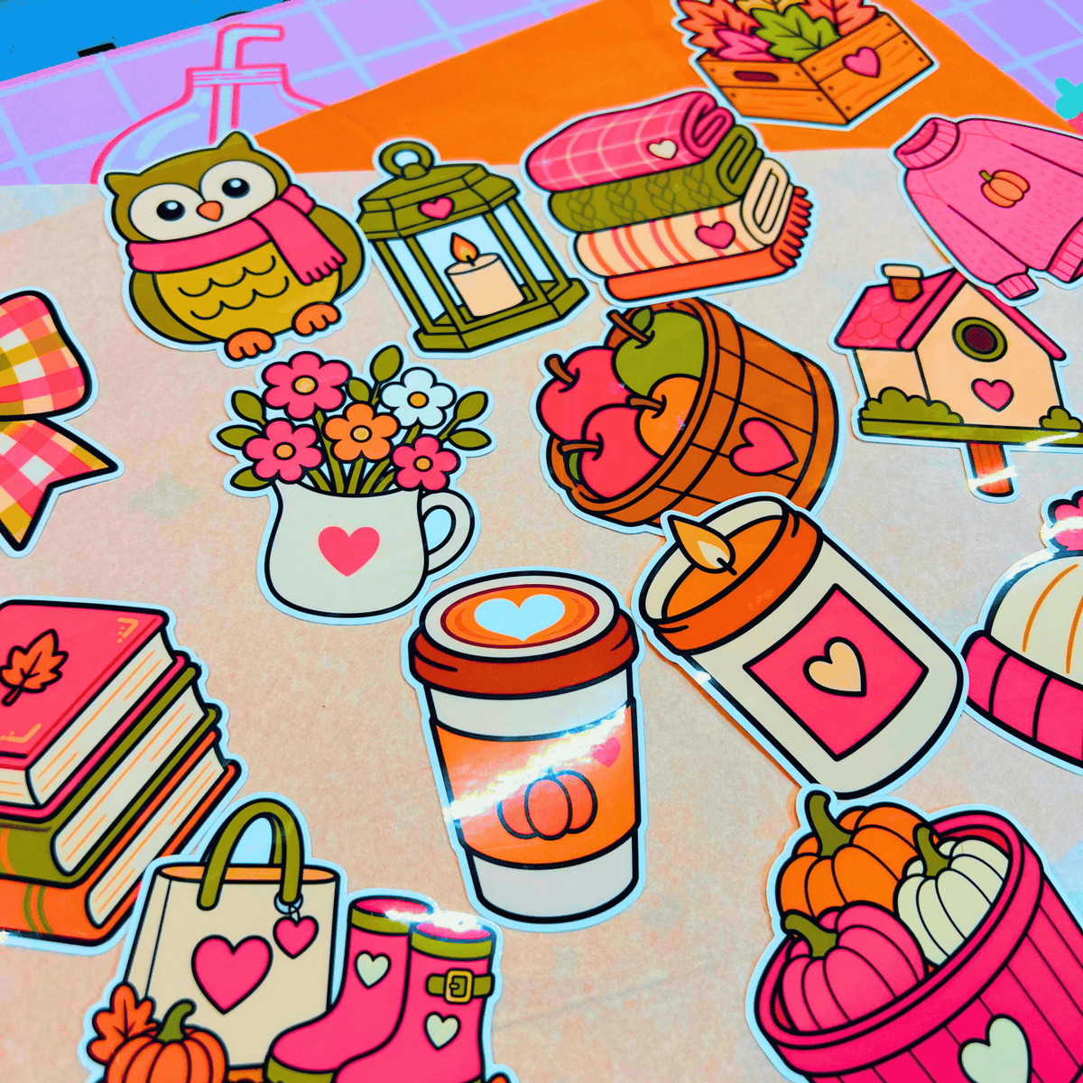 Fall Stationery Kawaii Box