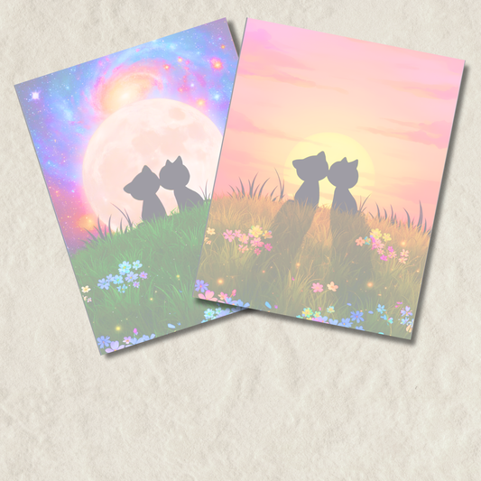 Two Souls, One Sky Notepad