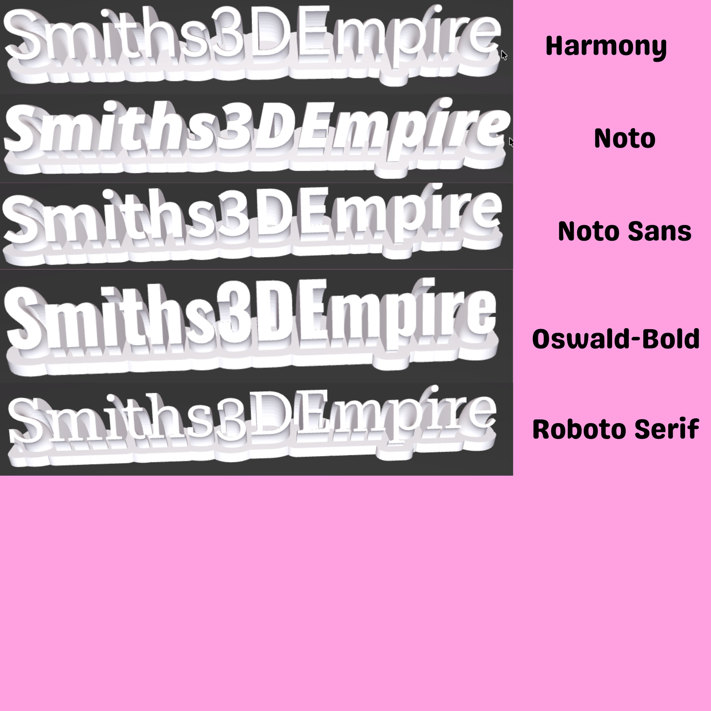 Custom Name Plate