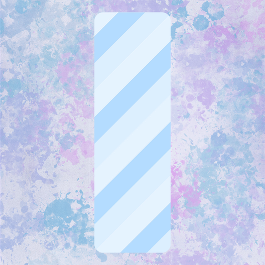 Blue Stripes Bookmark