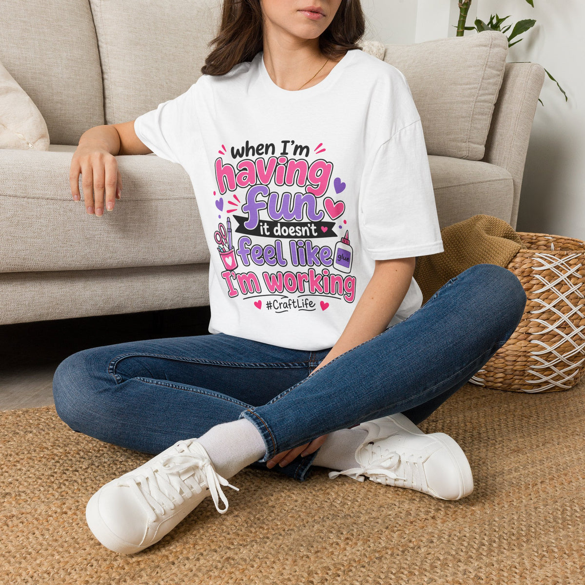 Having Fun It Doesn't Feel Like I'm Working T-Shirt