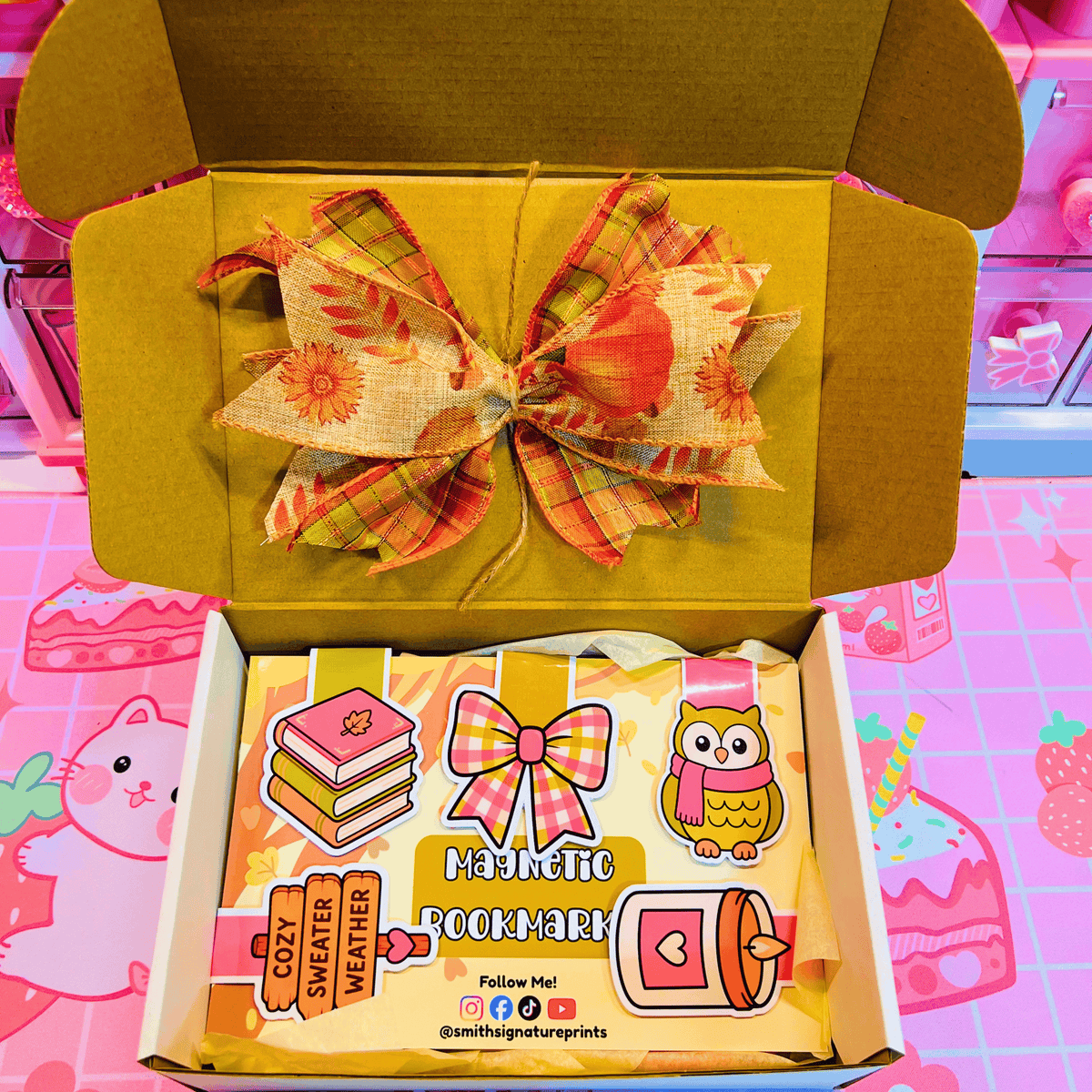 Fall Stationery Kawaii Box