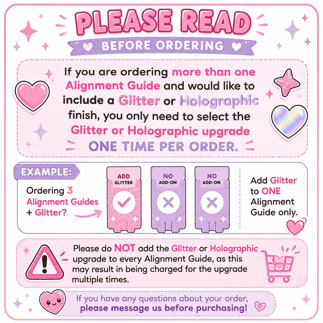 Alignment Guide Bundle- LARGE