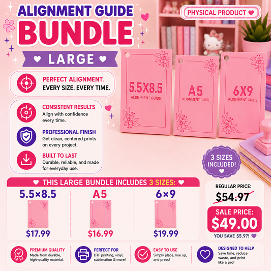 Alignment Guide Bundle- LARGE