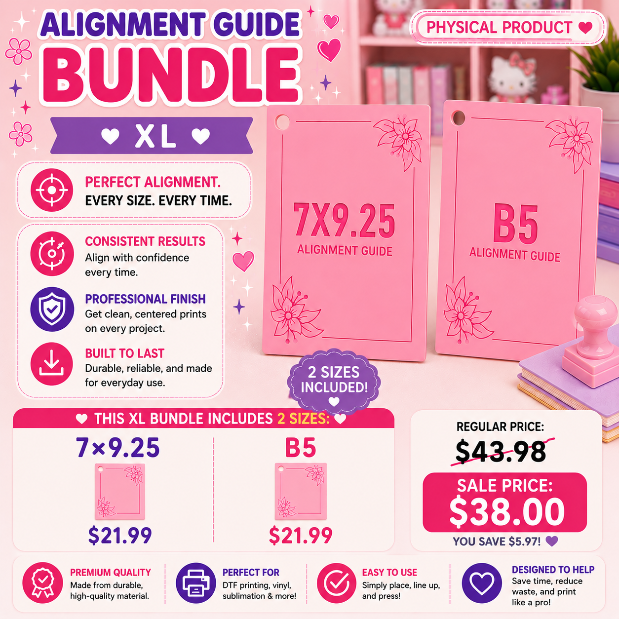 Alignment Guide Bundle- XL