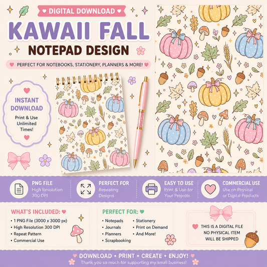 Fall Notepad Design #1