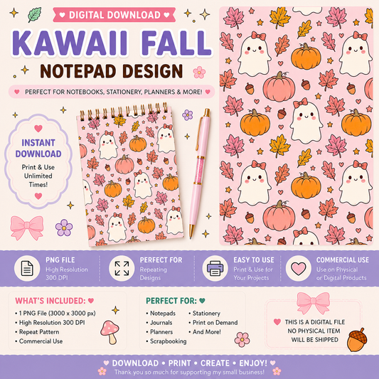 Fall Notepad Design #5