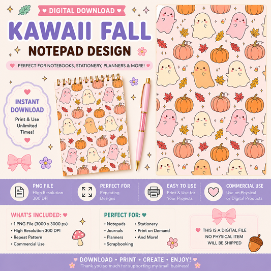 Fall Notepad Design #6