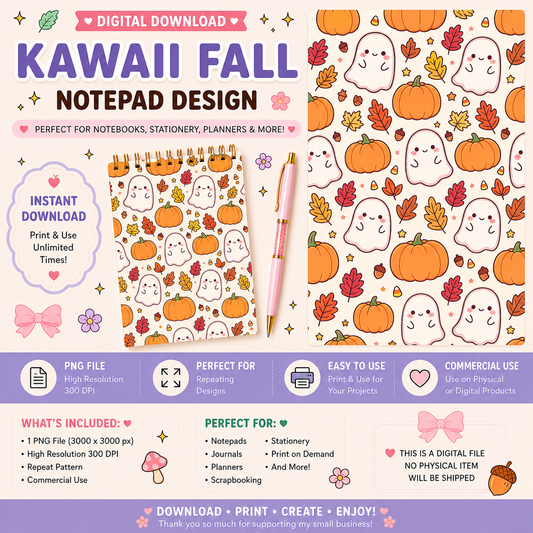 Fall Notepad Design #8