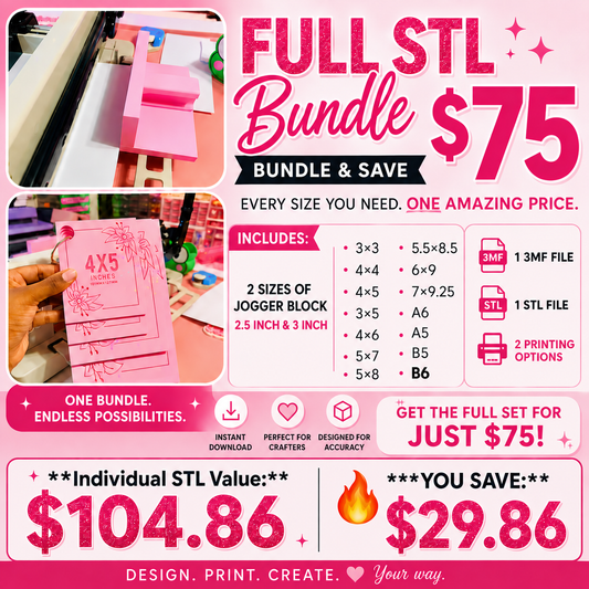 Paper Cutter Alignment Guide-FULL BUNDLE STL FILES
