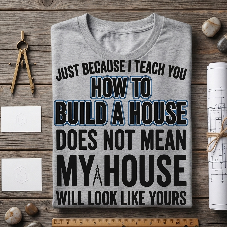 How To Build A House T-shirt