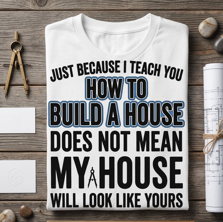 How To Build A House T-shirt
