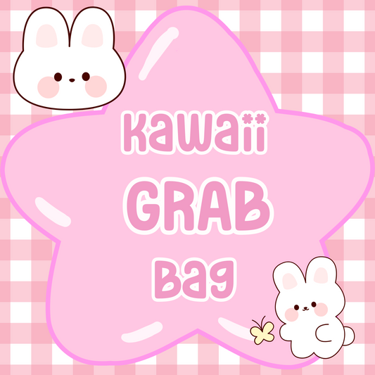 Kawaii Bunni Grab Bag – Cute Stationery, Stickers, Memo Pads, and Surprise Goodies