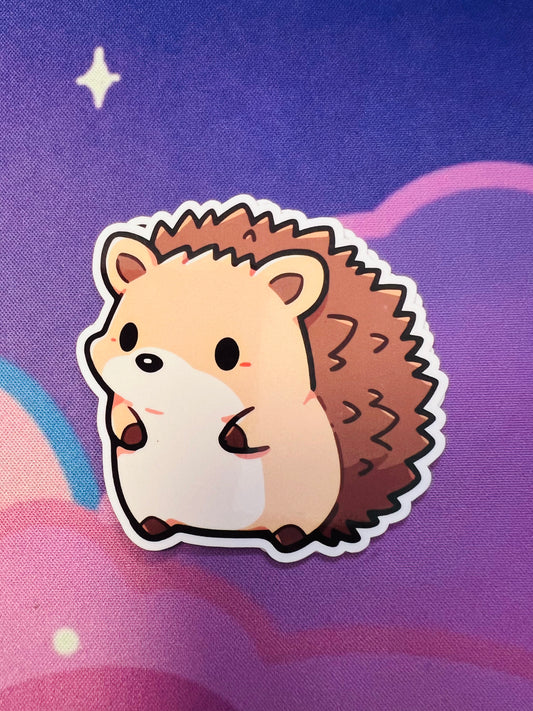 Kawaii Porcupine Sticker