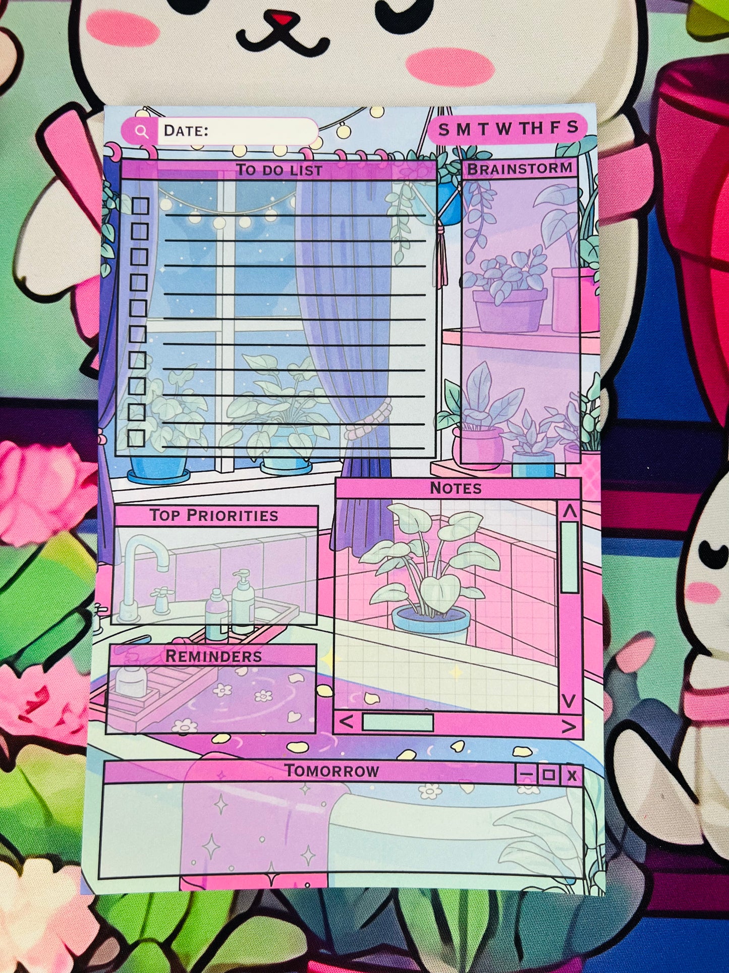 Bubble Bliss Daily Planner