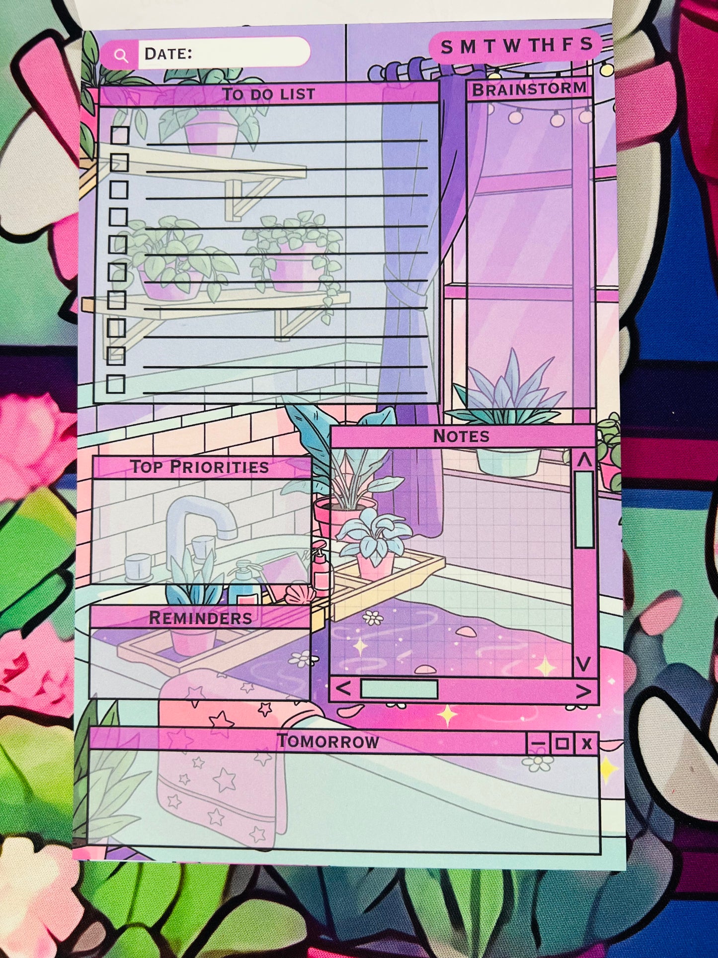 Bubble Bliss Daily Planner