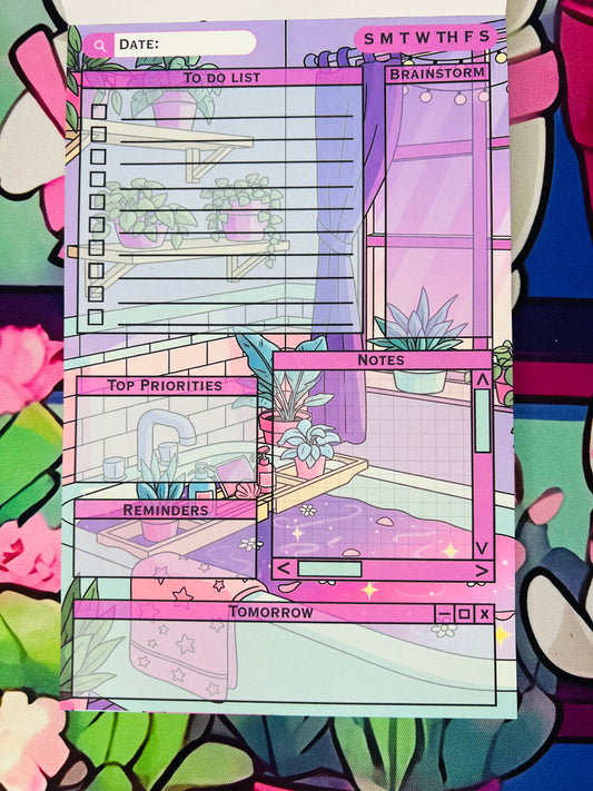 Bubble Bliss Daily Planner