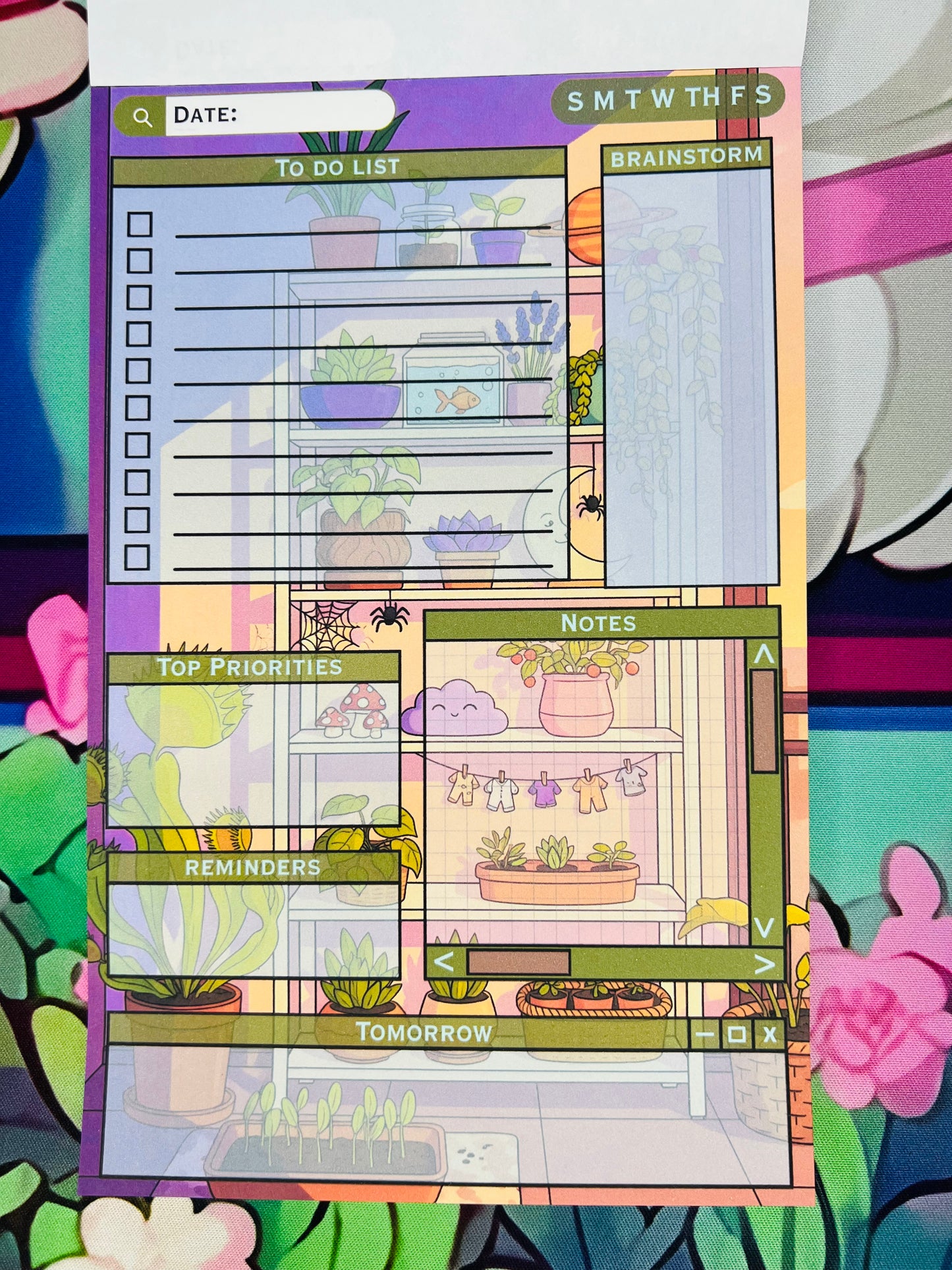 Window Garden Daily Planner
