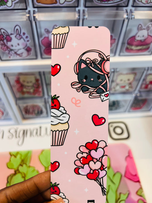 Purrfect Valentine Bookmark