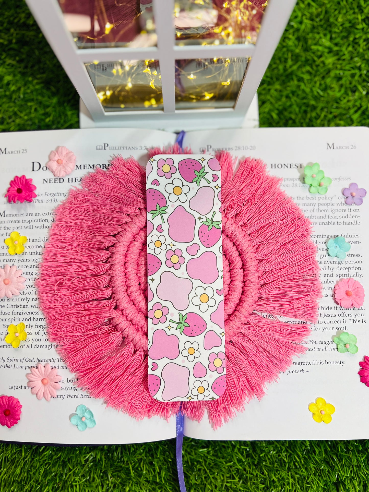 Splash Of Pink Bookmark