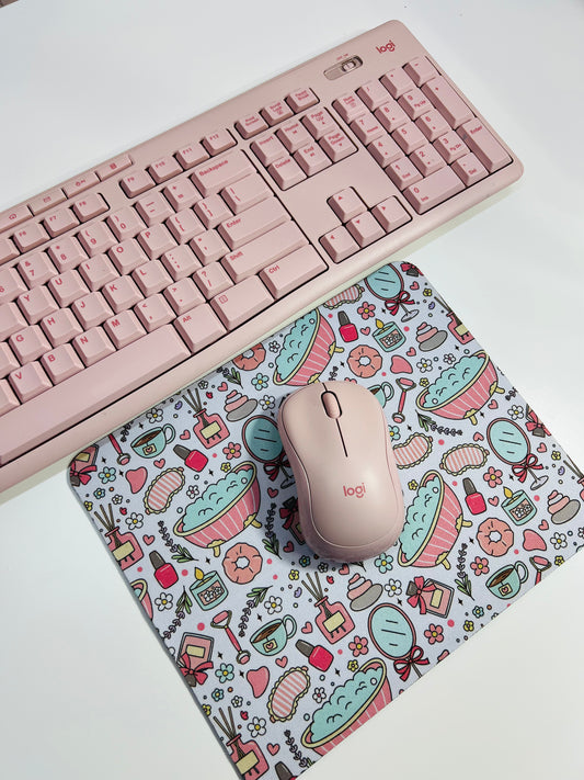 Cute Kawaii Self Care Mousepad