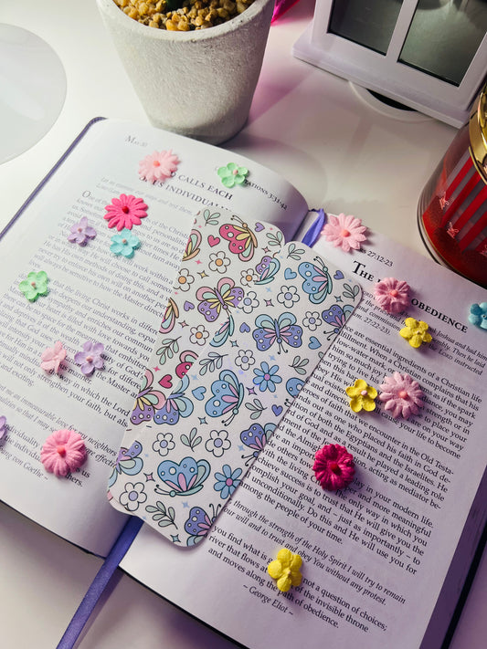 Butterfly Field Set or Individual Bookmarks