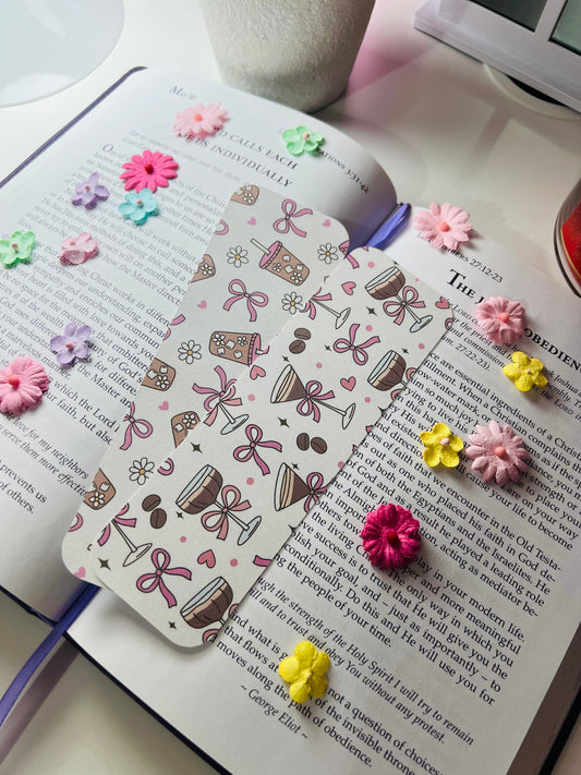 Morning Coffee Set or Individual Bookmarks