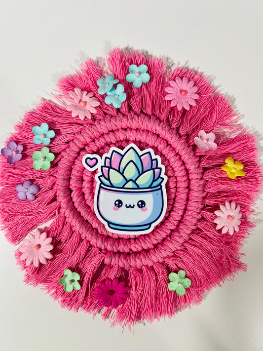 Planted with Love Sticker